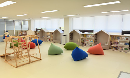 WJA - Library, Reading Square, and Play Gym